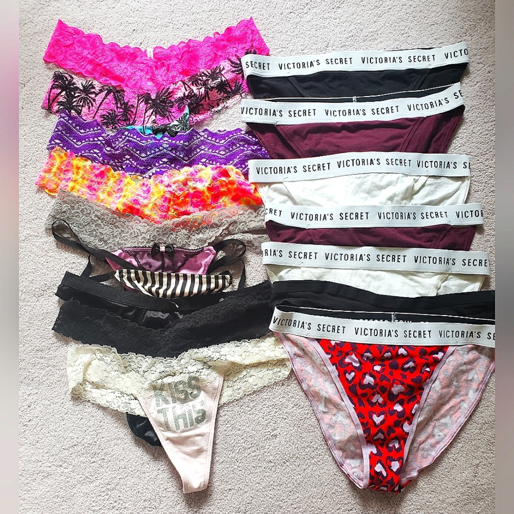 Lot of VS & PINK panties Size M